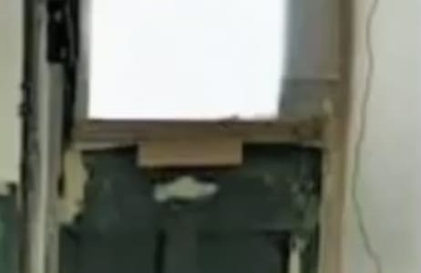 Letterbox nailed shut